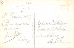 CPA Saint Germain en Laye le Chateau XVI S vu du Parterre 