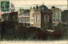 CPA Saint Germain en Laye le Pavillon Henri IV pris de l'Ascenseur 