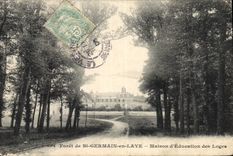 CPA Foret de Saint Germain en Laye Maison d'Education des Loges 