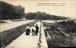 CPA Saint Germain en Laye la Terrasse Construite par le Notre 