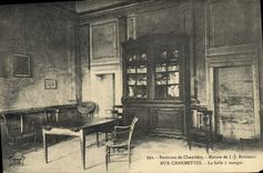 CPA Environs de Chambery Maison de JJ Rousseau aux Charmettes la Salle a Manger 