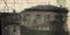 CPA Chambery les Charmettes Habitation de JJ Rousseau 