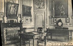 CPA Les Charmettes Salon de JJ Rousseau 