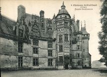 CPA Chateau de Meillant Cher Facade Renaissance 