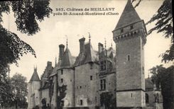 CPA Chateau de Meillant Pres St Amand Montrond Cher 