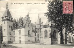 CPA Meillant Cher le Chateau Cote Est et Chapelle 
