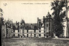 CPA Meillant Cher le Chateau Facade Nord 