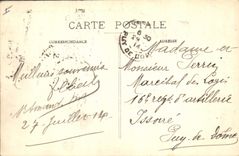 CPA Chateau de Meillant pres St Amand Montrond Cher
