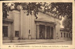 CPA Aix en Provence Le Casino La Facade 