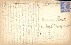 CPA Aix en Provence Porte Hotel d'Estienne de St Jean Rue Gaston de Saporta 