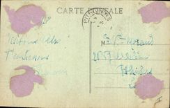 CPA Aix en Provence Porte de l'Ancien Palais Arohiepiscopal 