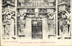 CPA Aix en Provence Pavillon Vendome XVII siecle 