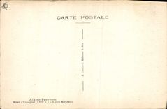 CPA Aix en Provence Hotel d'Espagnet XVII Cours Mirabeau 