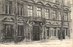CPA Aix en Provence Hotel d'Espagnet XVII siecle 