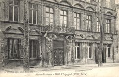 CPA Aix en Provence Hotel d'Espagnet XVII siecle 