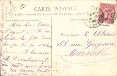 CPA Aix en Provence Cariatides de Puges Pavillon de Vendome 