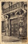 CPA Aix en Provence Vieille Porte a Cariatides Hotel d'Espagnet cours Mirabeau 