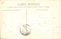 CPA Aix en Provence Cariatides de Puges Pavillon de Vendome 