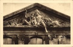 CPA Aix en Provence Hotel des P T T Groupe de Chostel Le Rhone et la Durance 