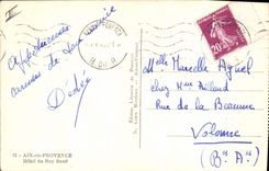 CPA Aix en Provence Hotel du Roy Rene 