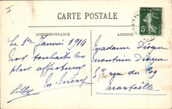 CPA Aix en Provence Porte Hotel d'Arbaud Jouques Cours Mirabeau 