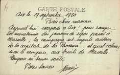 CPA Aix en Provence La Grande Fontaine Place Wilson 