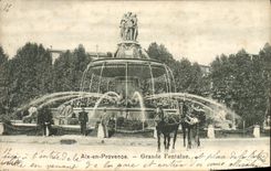 CPA Aix en Provence Grande Fontaine 