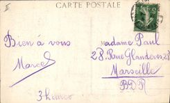 CPA Aix en Provence Fontaine d'eau chaude 