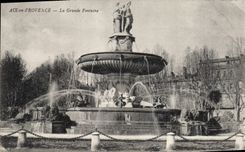 CPA Aix en Provence La Grande Fontaine 