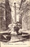 CPA Aix en Provence Fontaine des Quatre Dauphins 