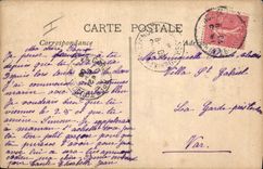 CPA Aix en Provence Fontaine des 4 Dauphins Le Lycee rue Cardinale 