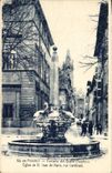 CPA AIx en Provence Fontaine des Quatre Dauphins Eglise de St Jean de Malte rue Cardinale 