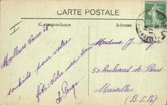 CPA Aix en Provence La Fontaine des Quatre Dauphins Eglise de St Jean de Malte Rue Cardinale 