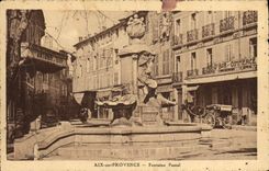 CPA Aix en Provence Fontaine Pascal 