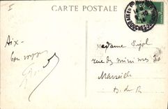 CPA Aix en Provence Fontaine d'eau chaude 