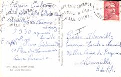 CPA Aix en Provence Le Cours Mirabeau 