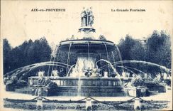 CPA Aix en Provence La Grande Fontaine 