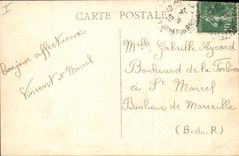 CPA Aix en Provence Fontaine d'eau chaude 