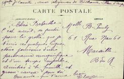 CPA La Sainte Baume L'Entree de la Grotte 