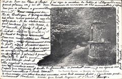 CPA La Sainte Baume Montee du Saint Pilon 