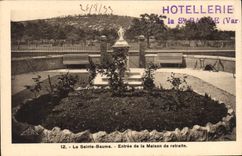 CPA La Sainte Baume Entree de la Maison de retraite 