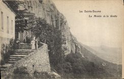 CPA La Sainte Baume La Montee de la Grotte 