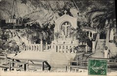 CPA La Sainte Beaume La Grotte 