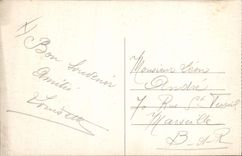 CPA La Sainte Baume Montee du Saint Pilon 