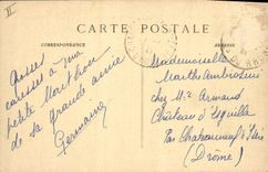 CPA Foret de la Ste Baume Vue generale prise de la Grotte 