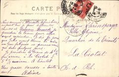 CPA La Sainte Baume Montee de la Grotte 