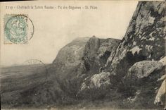 CPA Chaine de la Sainte Baume Pic des Beguines St Pilon 