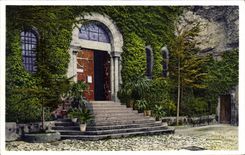 CPA La Sainte Baume L'Entree de la Grotte 