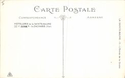 CPA La Sainte Baume L'Entree de la Grotte 