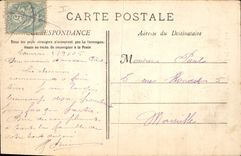 CPA La Sainte Baume Arrivee a la Grotte 